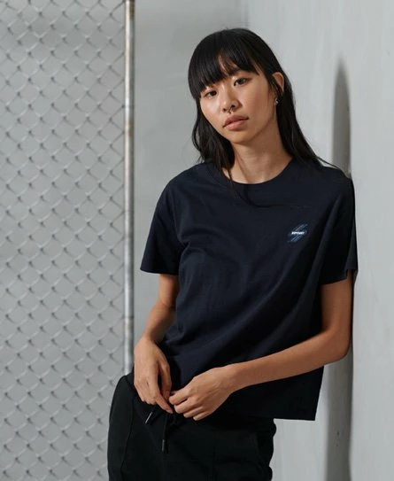 SUPERDRY Sportstyle Boxy T-Shirt Brilliant White 8 SUPERDRY Sportstyle Boxy T-Shirt Brilliant White - Image 8