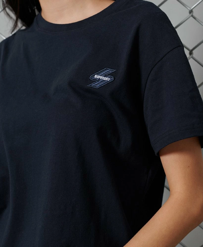 SUPERDRY Sportstyle Boxy T-Shirt Brilliant White 3 SUPERDRY Sportstyle Boxy T-Shirt Brilliant White - Image 3