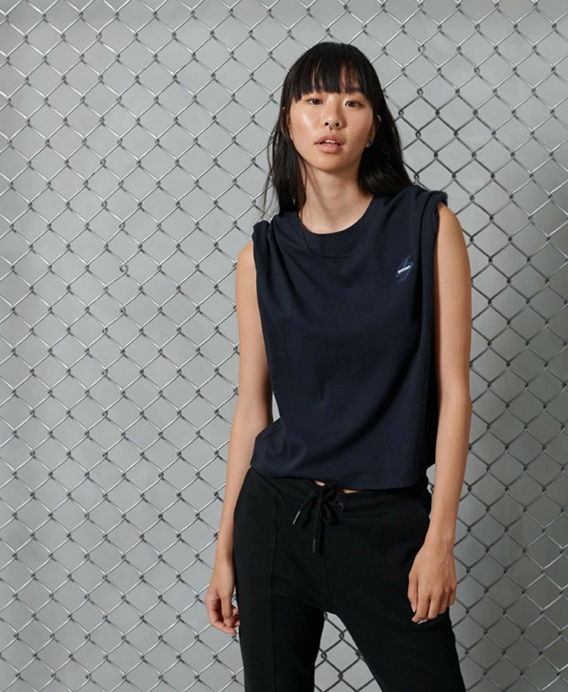 SUPERDRY Sportstyle Boxy T-Shirt Brilliant White 2 SUPERDRY Sportstyle Boxy T-Shirt Brilliant White - Image 2