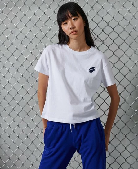 SUPERDRY Sportstyle Boxy T-Shirt Lime Punch 6 SUPERDRY Sportstyle Boxy T-Shirt Lime Punch - Image 6