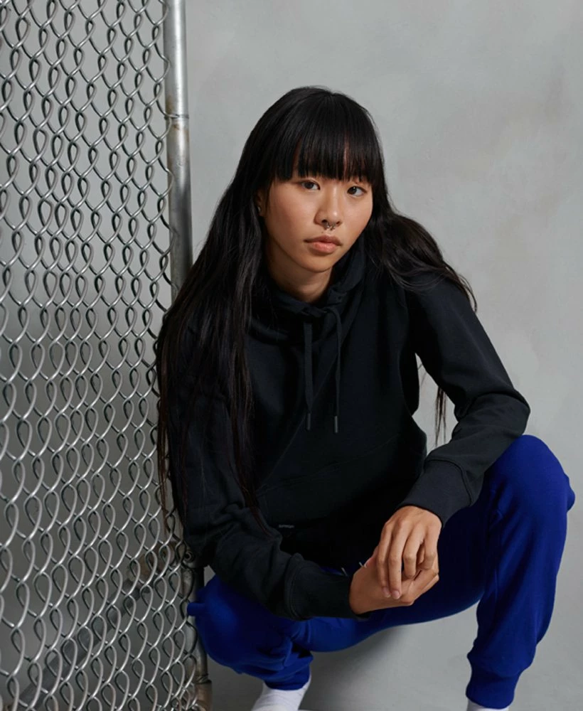 SUPERDRY Sportstyle Hoodie Marne Pink 2 SUPERDRY Sportstyle Hoodie Marne Pink - Image 2