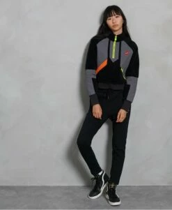 SUPERDRY Sportstyle Energy Funnel Sweatshirt Black