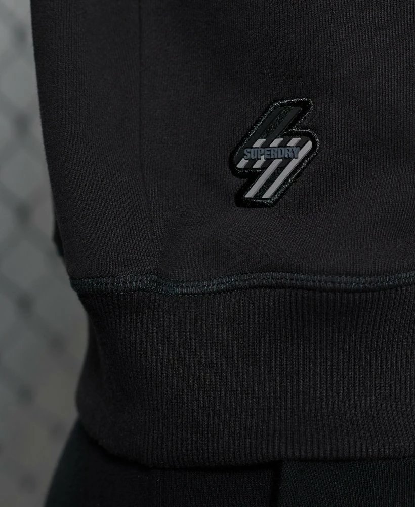 SUPERDRY Sportstyle Dolmon Funnel Sweatshirt Deep Navy 3 SUPERDRY Sportstyle Dolmon Funnel Sweatshirt Deep Navy - Image 3