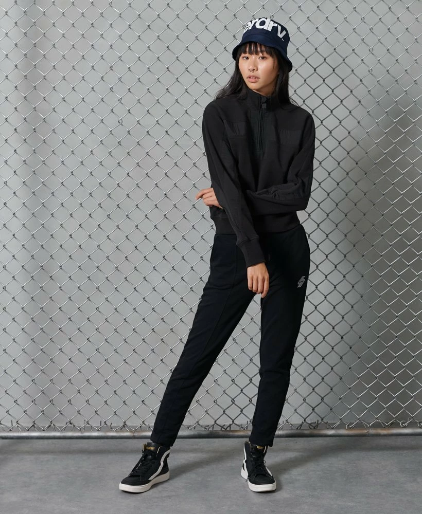 SUPERDRY Sportstyle Dolmon Funnel Sweatshirt Deep Navy 1 SUPERDRY Sportstyle Dolmon Funnel Sweatshirt Deep Navy