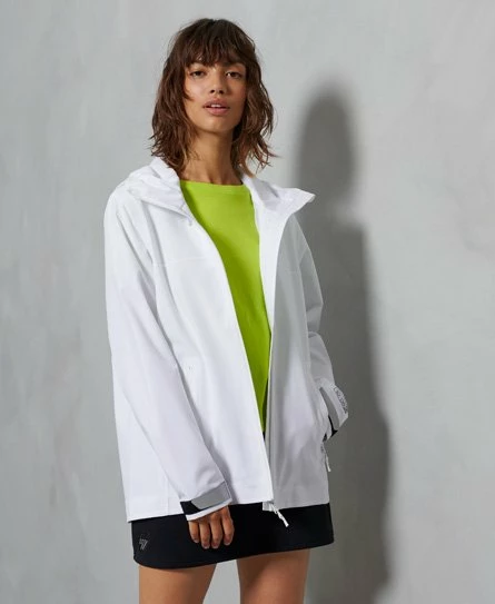 SUPERDRY Hydrotech Harpa Waterproof Jacket White 8 SUPERDRY Hydrotech Harpa Waterproof Jacket White - Image 8