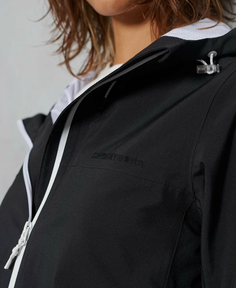 SUPERDRY Hydrotech Harpa Waterproof Jacket White 4 SUPERDRY Hydrotech Harpa Waterproof Jacket White - Image 4