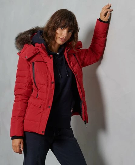 SUPERDRY Glacier Padded Jacket Rouge Red 7 SUPERDRY Glacier Padded Jacket Rouge Red - Image 7
