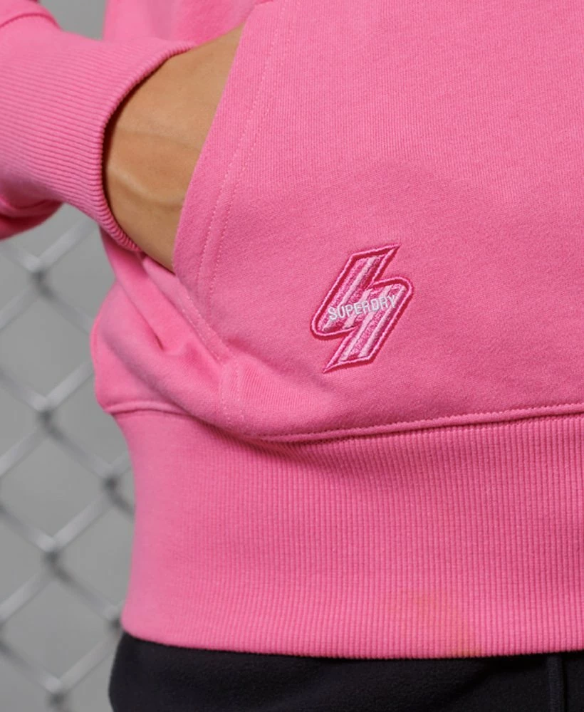 SUPERDRY Sportstyle Hoodie Marne Pink 4 SUPERDRY Sportstyle Hoodie Marne Pink - Image 4