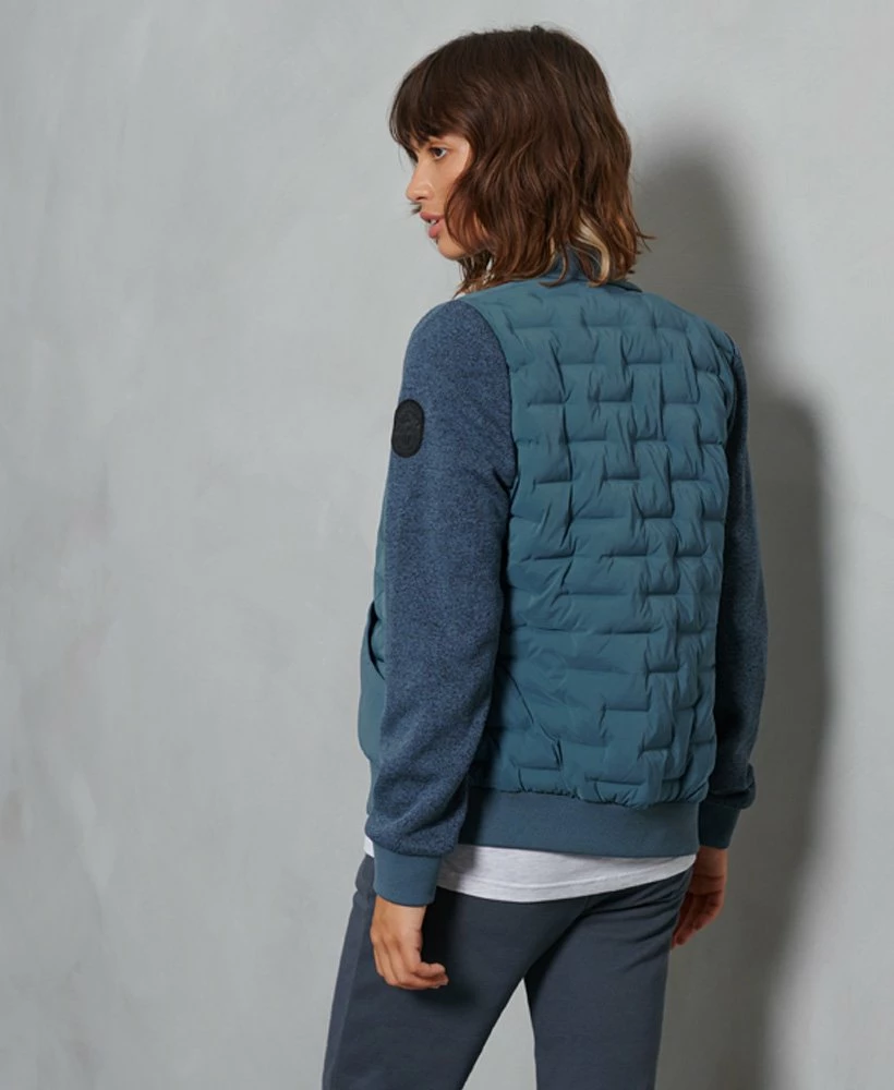 SUPERDRY Storm Sonic Hybrid Jacket Heritage Washed Blue 2 SUPERDRY Storm Sonic Hybrid Jacket Heritage Washed Blue - Image 2