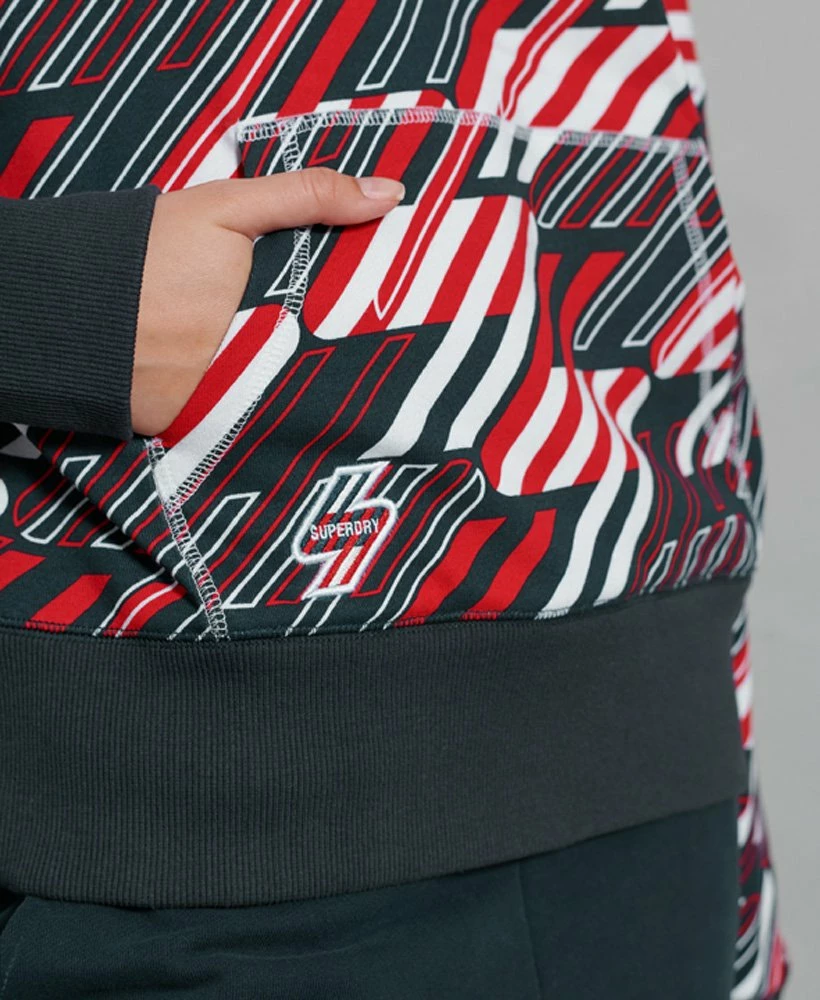 SUPERDRY Sportstyle Hoodie Deep Navy 3 SUPERDRY Sportstyle Hoodie Deep Navy - Image 3