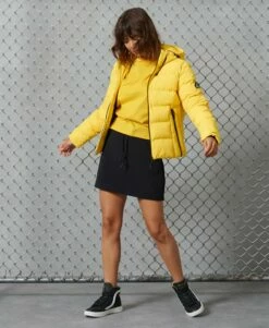 SUPERDRY Sportstyle Boxy T-Shirt Nautical Yellow