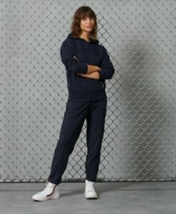 SUPERDRY Sportstyle Embossed Hoodie Deep Navy