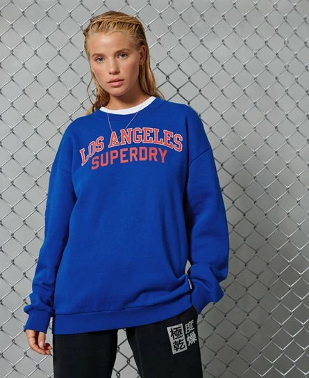 SUPERDRY Limited Edition City College Sweatshirt Enamel Green 8 SUPERDRY Limited Edition City College Sweatshirt Enamel Green - Image 8