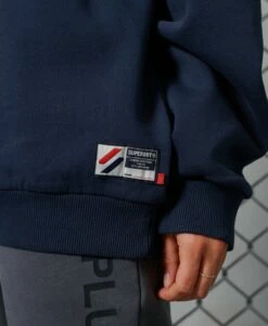 SUPERDRY Limited Edition City College Sweatshirt Ice Marl 2 -Sportswear Sales 2022 upload9223368955665761764