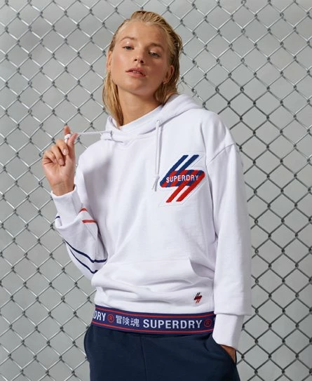 SUPERDRY Sportstyle Graphic Hoodie Grey Slub Grindle 7 SUPERDRY Sportstyle Graphic Hoodie Grey Slub Grindle - Image 7