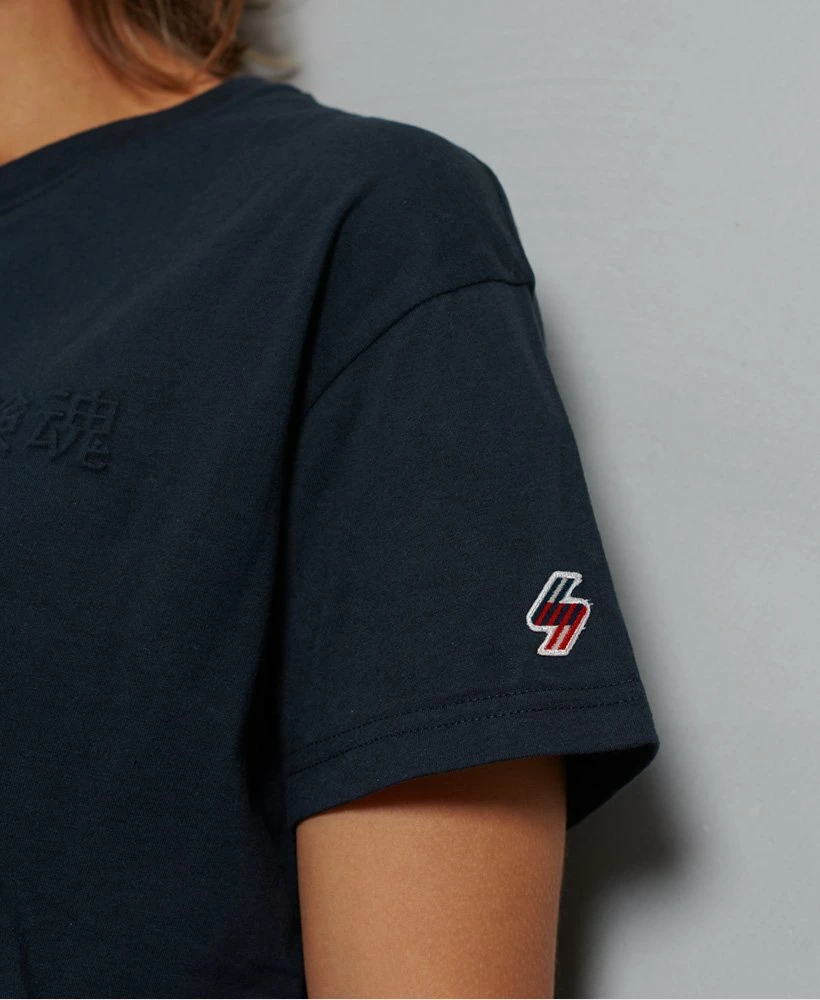 SUPERDRY Sportstyle Embossed T-Shirt Optic 3 SUPERDRY Sportstyle Embossed T-Shirt Optic - Image 3