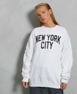 SUPERDRY Limited Edition City College Sweatshirt Ice Marl 2 -Sportswear Sales 2022 upload9223368955665762409 3