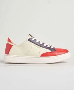 SUPERDRY Vegan Basket Lux Low Trainers White/aqua/blue -Sportswear Sales 2022 upload9223368955665763598