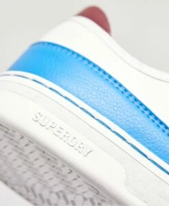SUPERDRY Vegan Basket Lux Low Trainers White/black/red -Sportswear Sales 2022 upload9223368955665763621