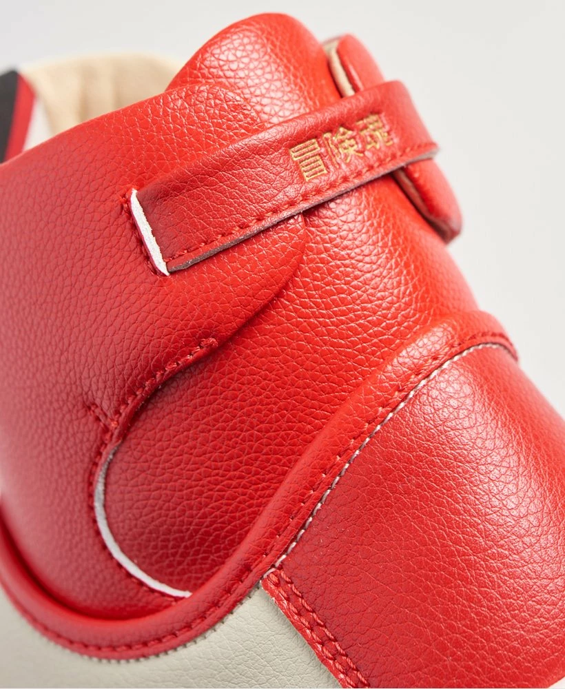 SUPERDRY Vegan Basket Lux Trainers Soft Pink 6 SUPERDRY Vegan Basket Lux Trainers Soft Pink - Image 6