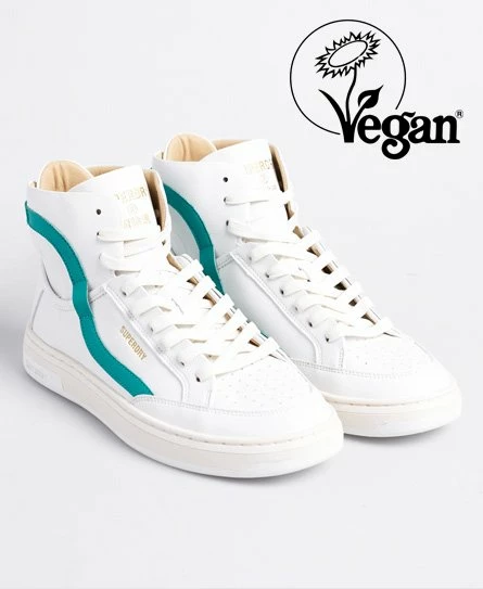 SUPERDRY Vegan Basket Lux Trainers Black/white 10 SUPERDRY Vegan Basket Lux Trainers Black/white - Image 10