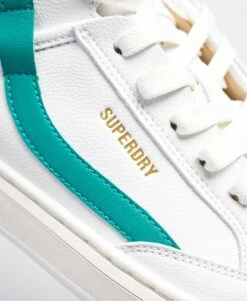 SUPERDRY Vegan Basket Lux Trainers Oatmeal/spiced Orange