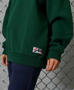 SUPERDRY Limited Edition City College Sweatshirt Enamel Green -Sportswear Sales 2022 upload9223368955665763794