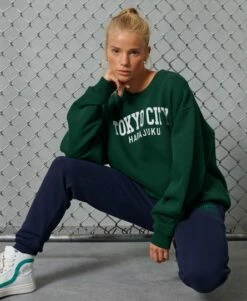 SUPERDRY Limited Edition City College Sweatshirt Ice Marl 2 -Sportswear Sales 2022 upload9223368955665763797 3