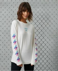 SUPERDRY Sportstyle Long Sleeved Top Cream -Sportswear Sales 2022 upload9223368955665765889