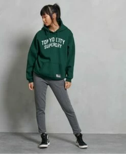 SUPERDRY Limited Edition City College Hoodie Optic