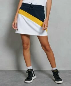SUPERDRY Sportstyle Mini Skirt Deep Navy/optic -Sportswear Sales 2022 upload9223368955665773182