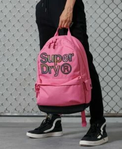 SUPERDRY Rainbow Infill Montana Rucksack Glory Pink