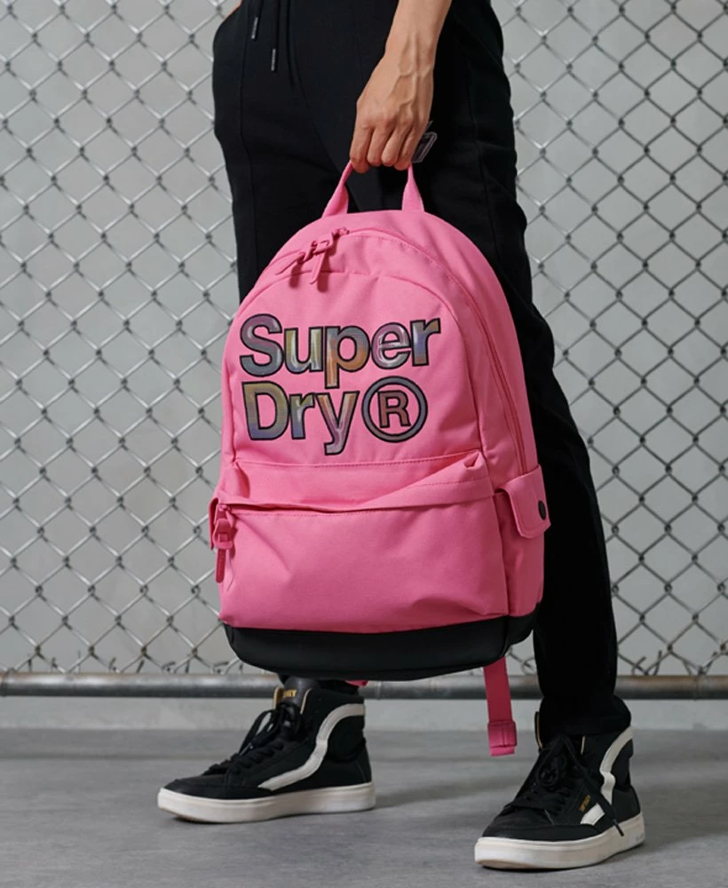 SUPERDRY Rainbow Infill Montana Rucksack Glory Pink 1 SUPERDRY Rainbow Infill Montana Rucksack Glory Pink