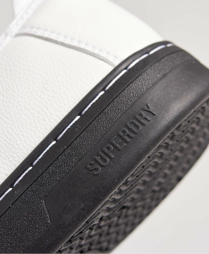 SUPERDRY Vegan Basket Lux Low Trainers Optic/aqua 6 SUPERDRY Vegan Basket Lux Low Trainers Optic/aqua - Image 6