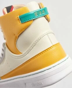 SUPERDRY Vegan Basket Lux Trainers Fluro Blue/navy/white -Sportswear Sales 2022 upload9223368955665779597