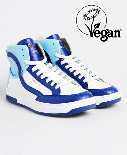 SUPERDRY Vegan Basket Lux Trainers Black/white 12 SUPERDRY Vegan Basket Lux Trainers Black/white - Image 12