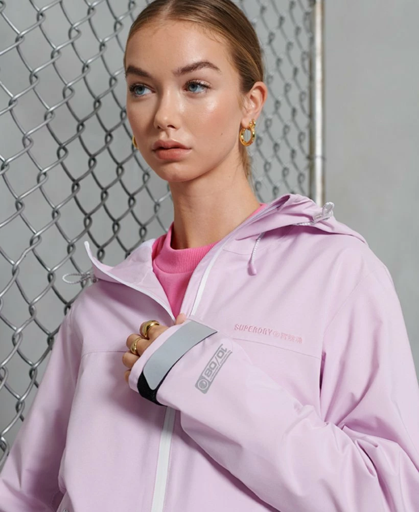 SUPERDRY Hydrotech Harpa Waterproof Jacket White 2 SUPERDRY Hydrotech Harpa Waterproof Jacket White - Image 2