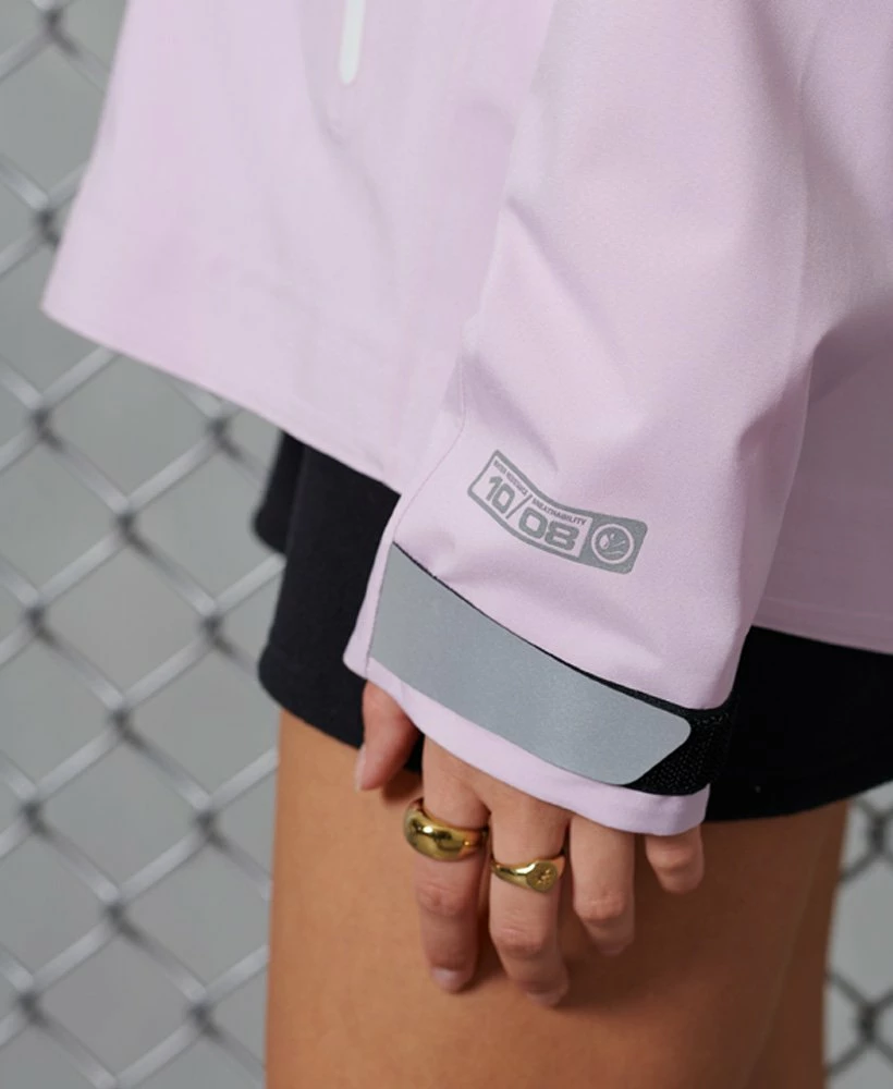 SUPERDRY Hydrotech Harpa Waterproof Jacket White 4 SUPERDRY Hydrotech Harpa Waterproof Jacket White - Image 4