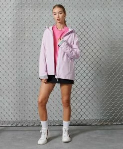 SUPERDRY Hydrotech Harpa Waterproof Jacket White