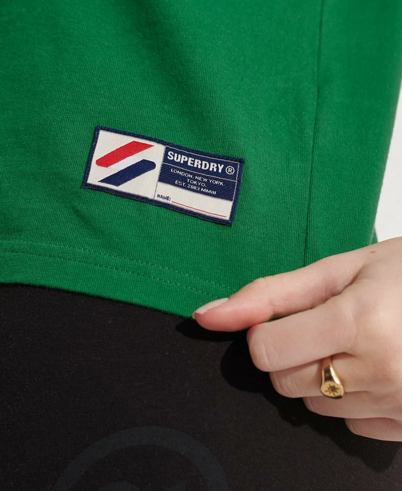 SUPERDRY Sportstyle Graphic Boxy T-Shirt Royal 3 SUPERDRY Sportstyle Graphic Boxy T-Shirt Royal - Image 3