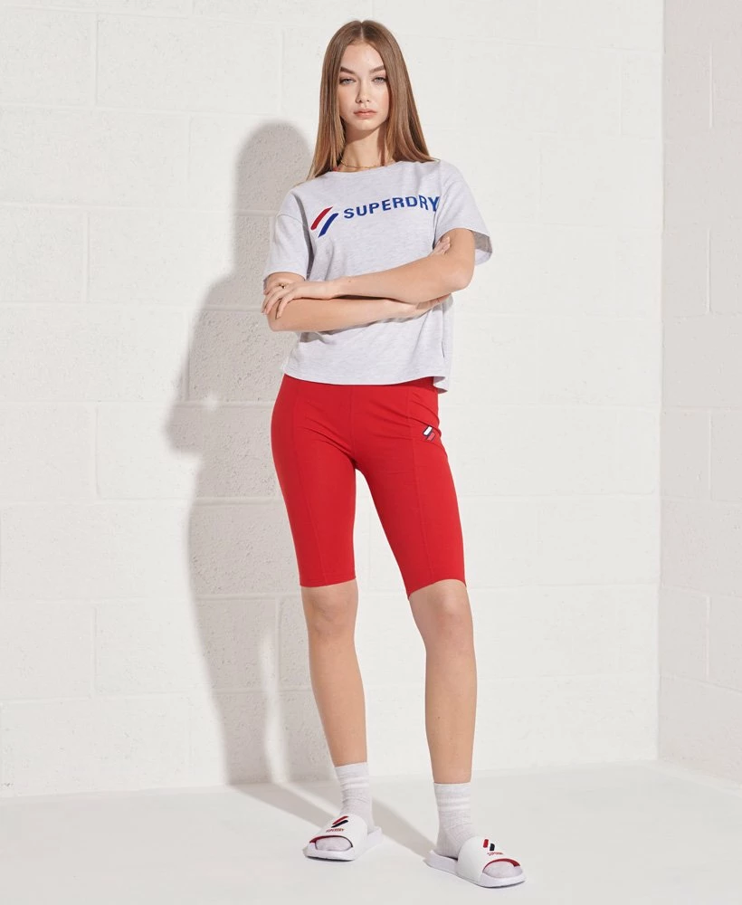 SUPERDRY Sportstyle Graphic Boxy T-Shirt Oregon Green 1 SUPERDRY Sportstyle Graphic Boxy T-Shirt Oregon Green