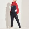 SUPERDRY Overhead Cropped Track Jacket Varsity Red