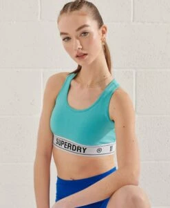 SUPERDRY Active Lifestyle Crop Top Tropical Green -Sportswear Sales 2022 upload9223368955665781414