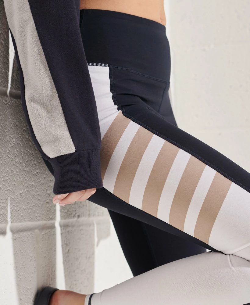 SUPERDRY Active Lifestyle Full Length Leggings Royal 3 SUPERDRY Active Lifestyle Full Length Leggings Royal - Image 3