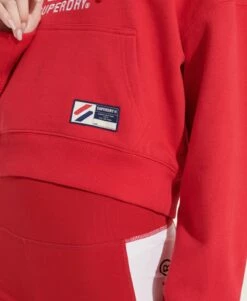 SUPERDRY Sportstyle Classic Boxy Hoodie Risk Red -Sportswear Sales 2022 upload9223368955665781541