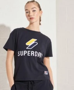 SUPERDRY Sportstyle Classic T-Shirt Deep Navy -Sportswear Sales 2022 upload9223368955665781596 3