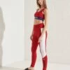SUPERDRY Active Lifestyle Full Length Leggings Varsity Red