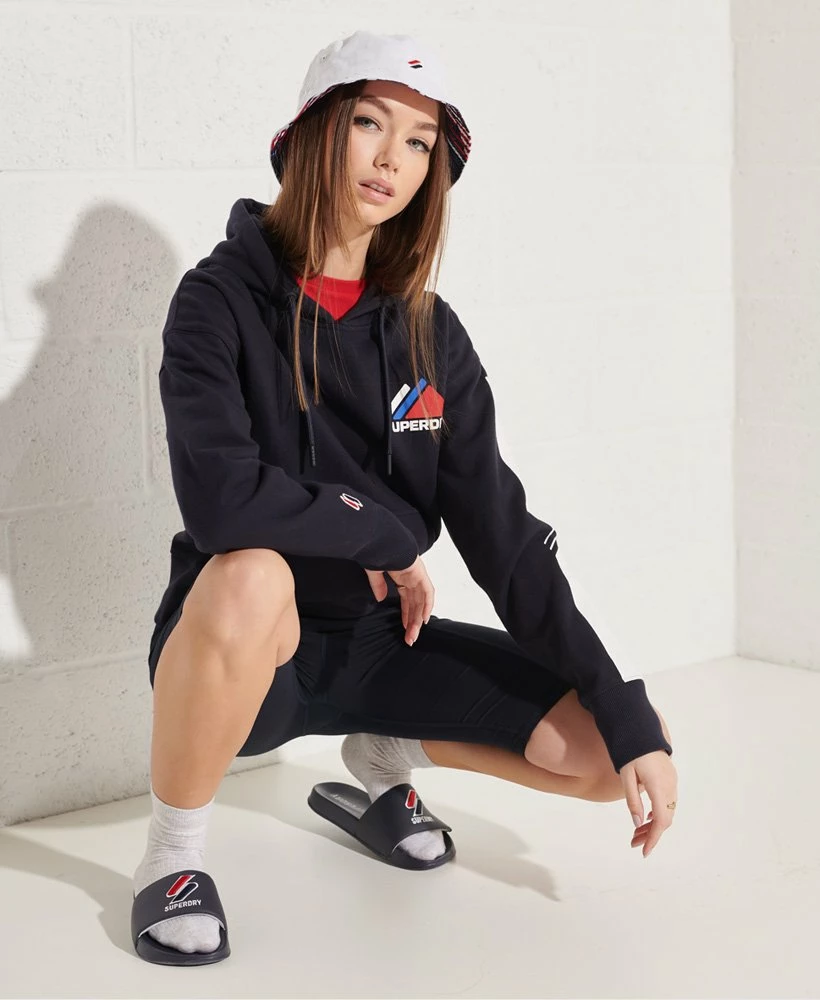 SUPERDRY Mountain Sport Hoodie Deep Navy 2 SUPERDRY Mountain Sport Hoodie Deep Navy - Image 2