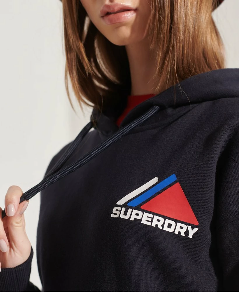 SUPERDRY Mountain Sport Hoodie Deep Navy 4 SUPERDRY Mountain Sport Hoodie Deep Navy - Image 4