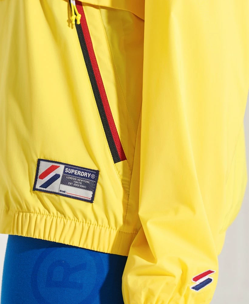 SUPERDRY Code Sport Lightweight Jacket Golden Kiwi 3 SUPERDRY Code Sport Lightweight Jacket Golden Kiwi - Image 3